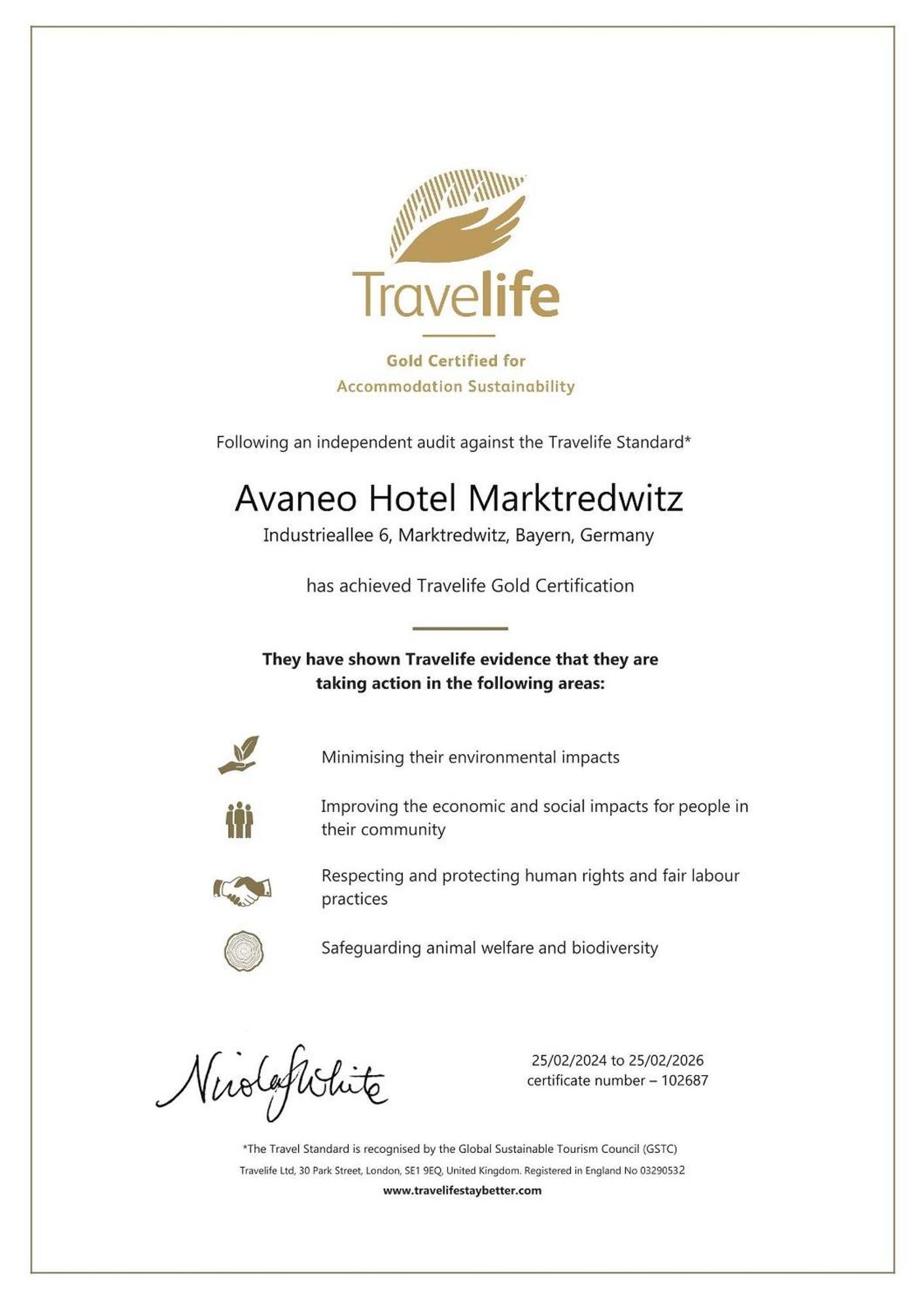 Avaneo Hotel Marktredwitz Bagian luar foto